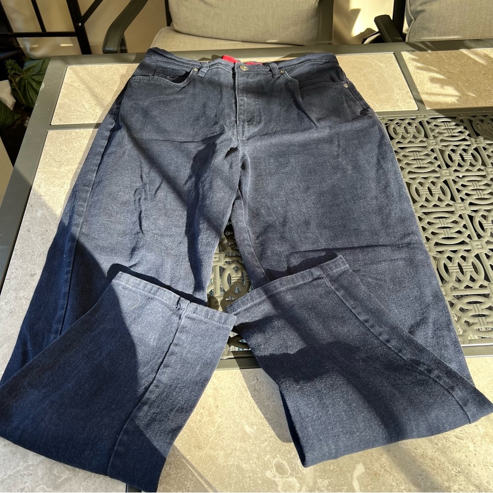 Gloria Vanderbilt women’s jeans dark blue size 16
